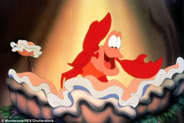 Under da sea: In the Little Mermaid, the crab (Sebastian) is a friend