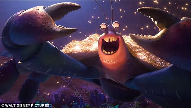 Reverse: In Moana, though, the crab Tamatoa is not a good guy